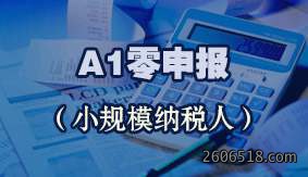 A1零申报（小规模纳税人）